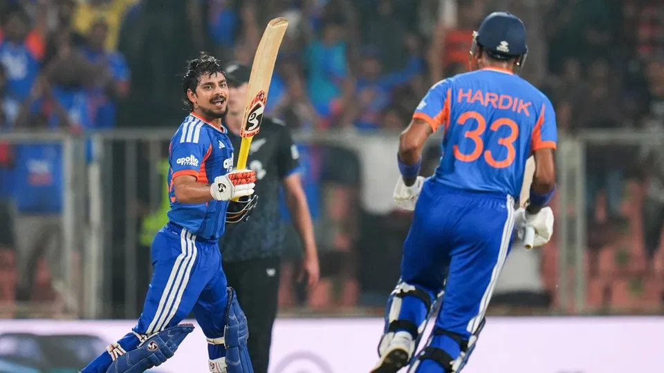 5 highest totals by India in T20Is till January 31, 2026